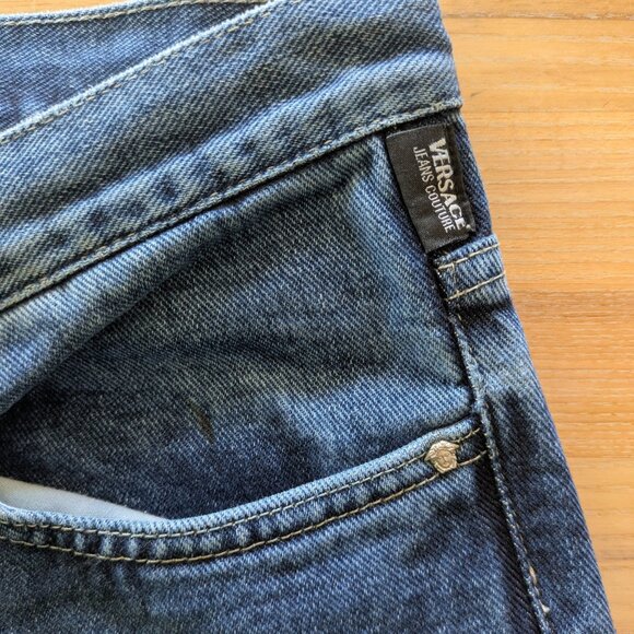 Versace Couture Straight Leg, high waisted Jeans - Picture 4 of 6